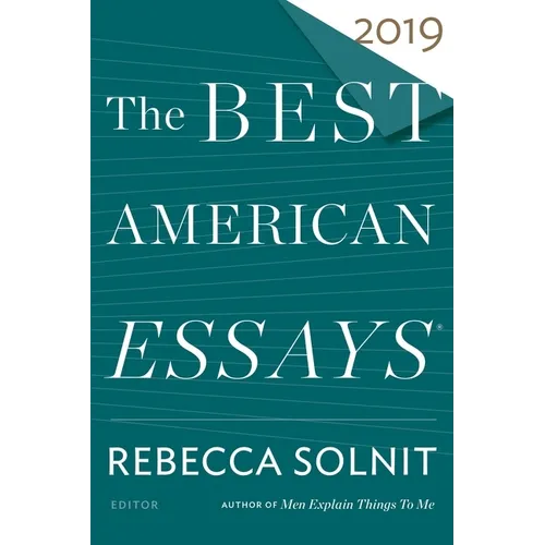 The Best American Essays 2019