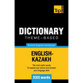 Theme-based dictionary British English-Kazakh - 3000 words