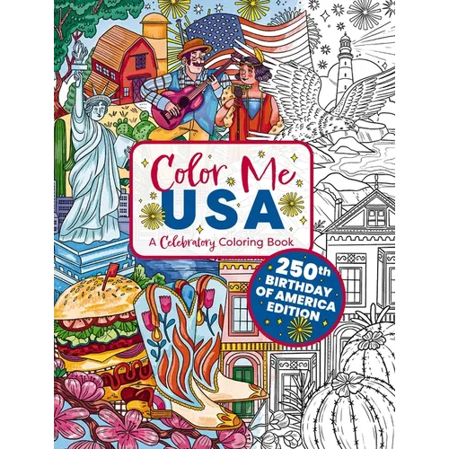Color Me USA: A Celebratory Coloring Book