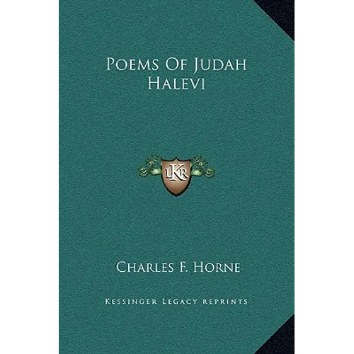 Poems Of Judah Halevi