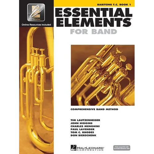 Essential Elements for Band - Baritone T.C. Book 1 with Eei (Book/Online Audio) [With CDROM]