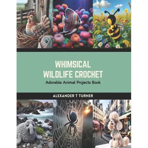 Whimsical Wildlife Crochet: Adorable Animal Projects Book