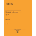 E. Grieg. Sonata in E minor, op. 7