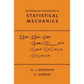 Mathematical Foundations of Statistical Mechanics