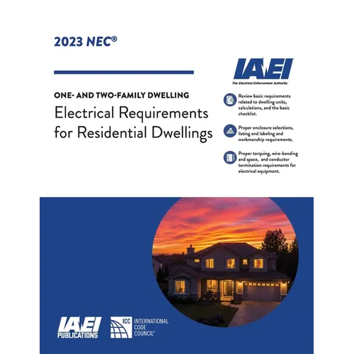 2023 One- and Two-Family Dwelling Residential Electrical Systems: 12th Edition