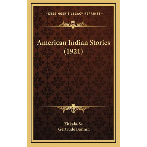 American Indian Stories (1921)