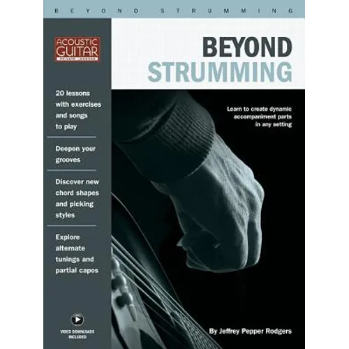 Beyond Strumming - Acoustic Guitar Private Lessons Series (Book/Online Media)