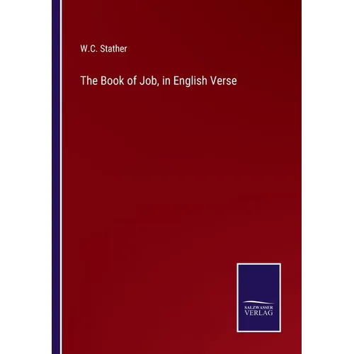 The Book of Job, in English Verse