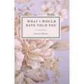 What I Would Have Told You - A Poetry Collection
