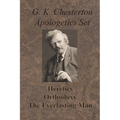 Chesterton Apologetics Set - Heretics, Orthodoxy, and The Everlasting Man
