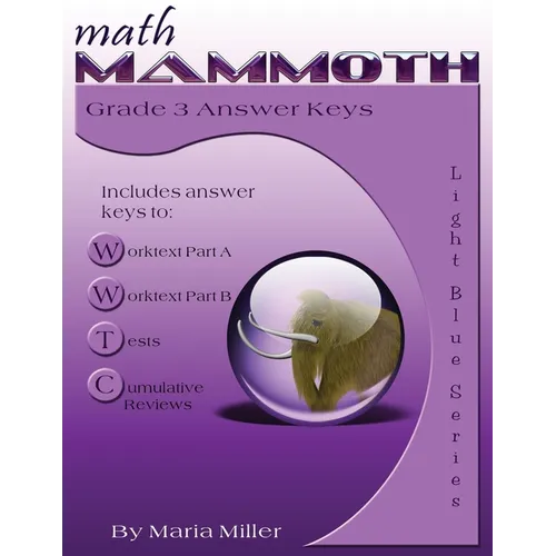 Math Mammoth Grade 3 Answer Keys