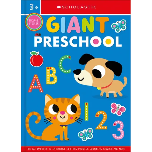 Giant Preschool Workbook: Scholastic Early Learners (Workbook)