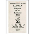 Kloran: Knights of the Ku Klux Klan