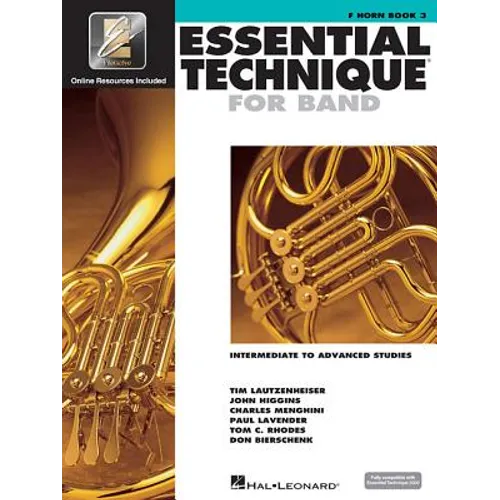 Essential Technique for Band with Eei - Intermediate to Advanced Studies: F Horn (Book/Online Media)