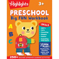 Preschool Big Fun Workbook: 256-Page Preschool Learning Workbook, Practice Math, Writing, Shapes and More with Puzzles and Activities for Preschoolers