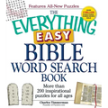 The Everything Easy Bible Word Search Book: More Than 200 Inspirational Puzzles for All Ages
