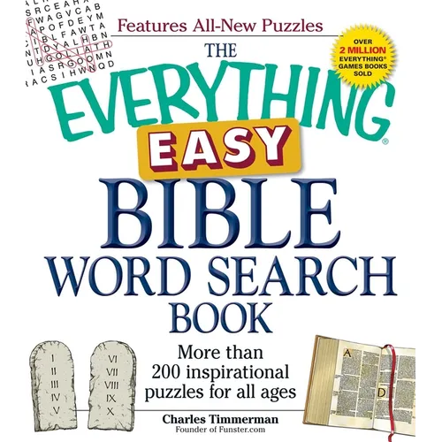 The Everything Easy Bible Word Search Book: More Than 200 Inspirational Puzzles for All Ages
