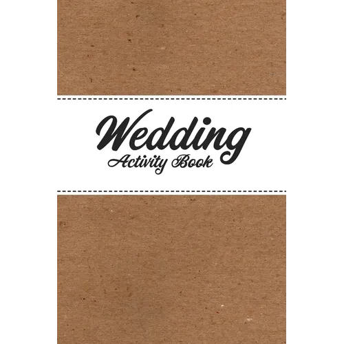 Childrens Wedding Activity Book- Kids Wedding Activities
