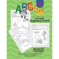 ABC Letter Learning Beginning Sound, Coloring and Writing: workbook for Pre K, Kindergarten and Kids Ages 3-6 activity books
