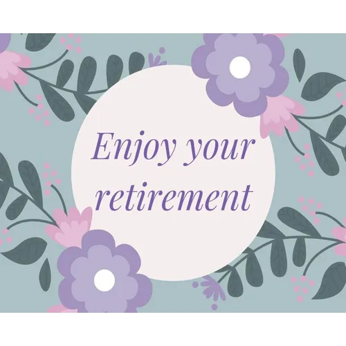 Happy Retirement Guest Book (Hardcover): Guestbook for retirement, message book, memory book, keepsake, landscape, retirement book to sign