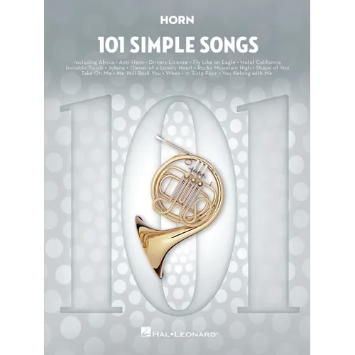 101 Simple Songs for Horn