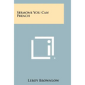 Sermons You Can Preach