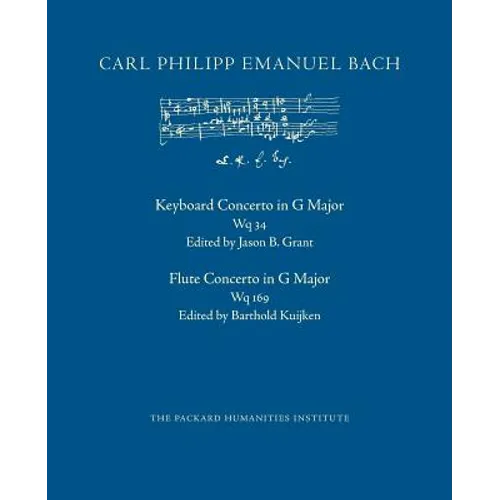 Concerto in G Major, Wq 34