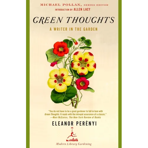 Green Thoughts: A Writer in the Garden