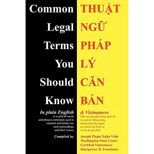 Common Legal Terms You Should Know: In Plain English and Vietnamese