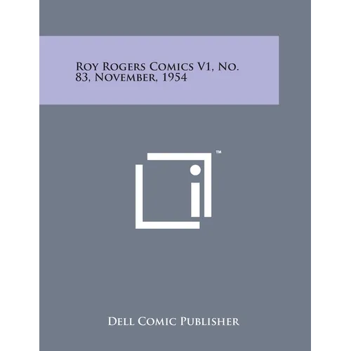 Roy Rogers Comics V1, No. 83, November, 1954