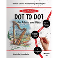 Dot to Dot for Adults & Kids: Ultimate Extreme Puzzle Challenge for Family Fun - Exciting & Mindful Activity for Stress Relief. Connect 20000+ Dots