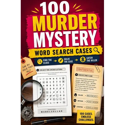 The Rook Files: 100 Murder Mystery Word Search Cases