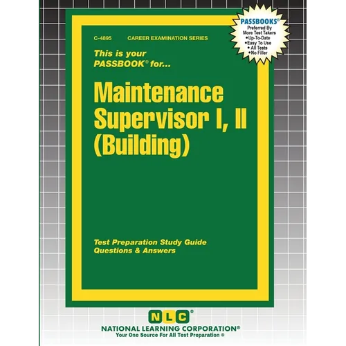 Maintenance Supervisor I, II (Building)