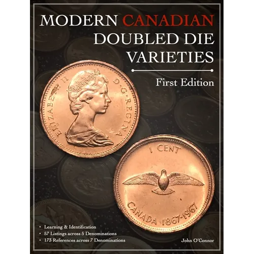 Modern Canadian Doubled Die Varieties - First Edition