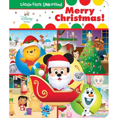 Disney Baby: Merry Christmas! Little First Look and Find
