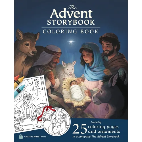 The Advent Storybook Coloring Book