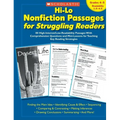 Hi-Lo Nonfiction Passages for Struggling Readers: Grades 4-5: 80 High-Interest/Low-Readability Passages with Comprehension Questions and Mini-Lessons