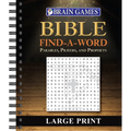 Brain Games - Bible Find a Word: Parables, Prayers, and Prophets - Large Print