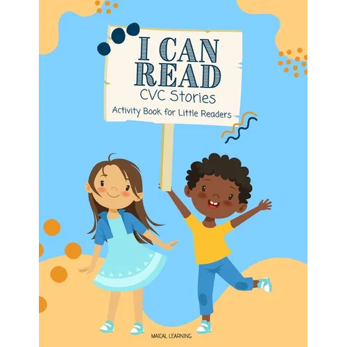 I Can Read CVC Stories: Phonics Activity Book For Little Readers