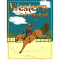 Western Coloring Book: Rodeo, Roping, Broncs and Barrels for Coloring