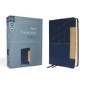 Niv, Thinline Bible, Leathersoft, Blue, Red Letter, Comfort Print