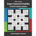 Super Samurai Sudoku Puzzles: 13-Grid Sudoku Puzzles