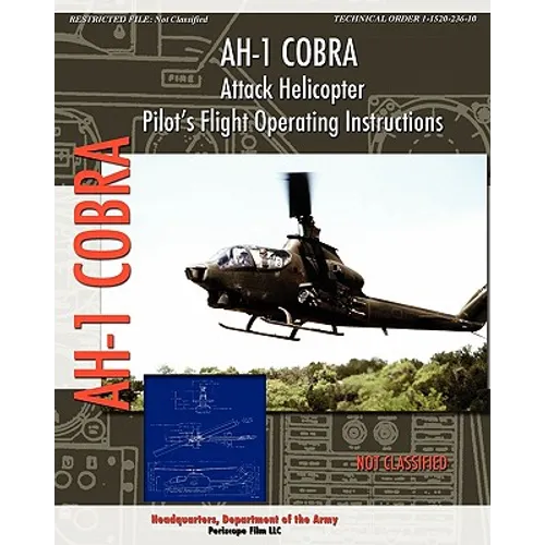 AH-1 Cobra Attack Helicopter Pilot's Flight Operating Instructions