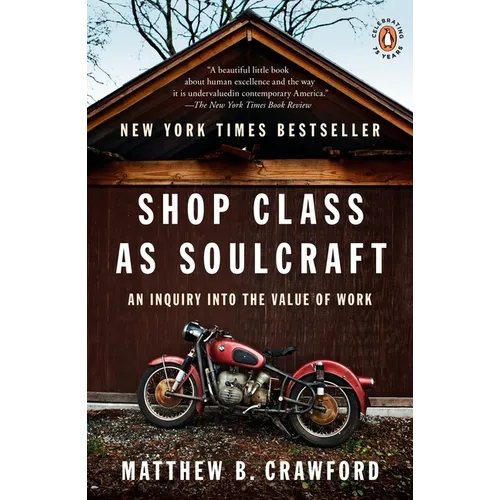Shop Class as Soulcraft: An Inquiry into the Value of Work