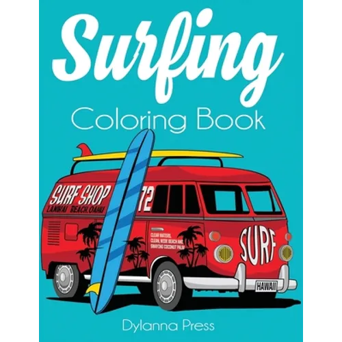 Surfing Coloring Book