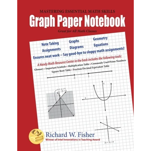 Graph Paper Notebook: Great for All Math Classes