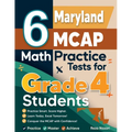6 Maryland MCAP Grade 4 Math Practice Tests: A Complete Guide to Building Math Mastery and Excelling on the Maryland MCAP Test