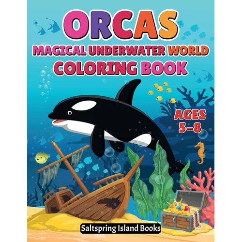 ORCAS Magical Underwater World Coloring Book