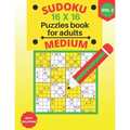 medium Sudoku 16 X 16 Puzzles - volume 2: medium Sudoku 16 X 16 Puzzles book for adults with Solutions - Large Print - One Puzzle Per Page (Volume 2)