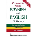Cervantes-Walls Spanish and English Dictionary